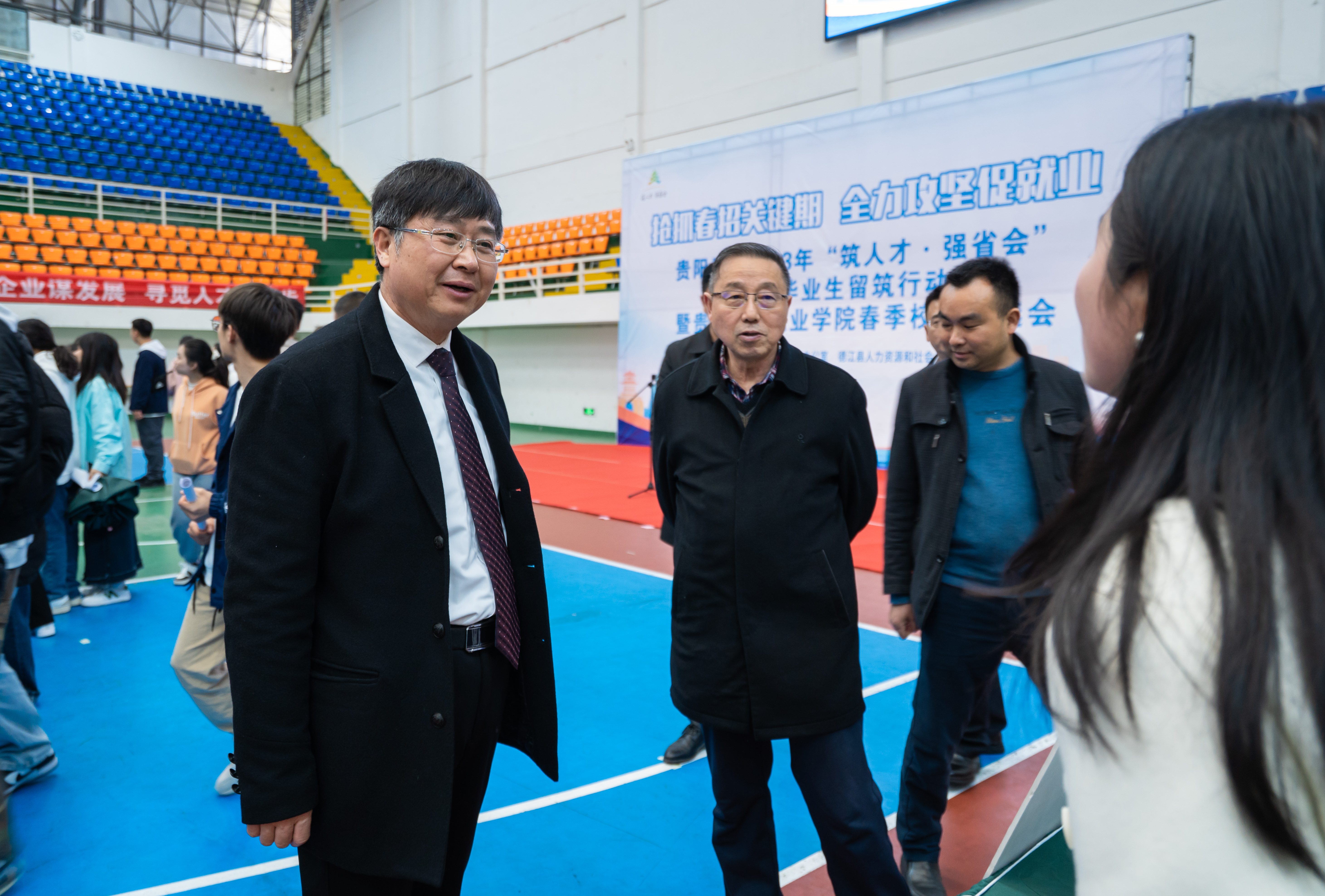 我校举办2023春季校园双选会(图8) 我校举办2023春季校园双选会(图8)