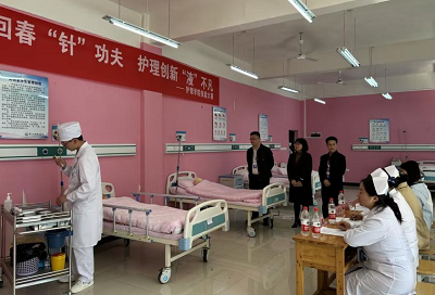以赛促学强技能 青春逐梦展风采——mk体育（中国）官方网站护理学院第八届技能大赛盛大启幕(图2)