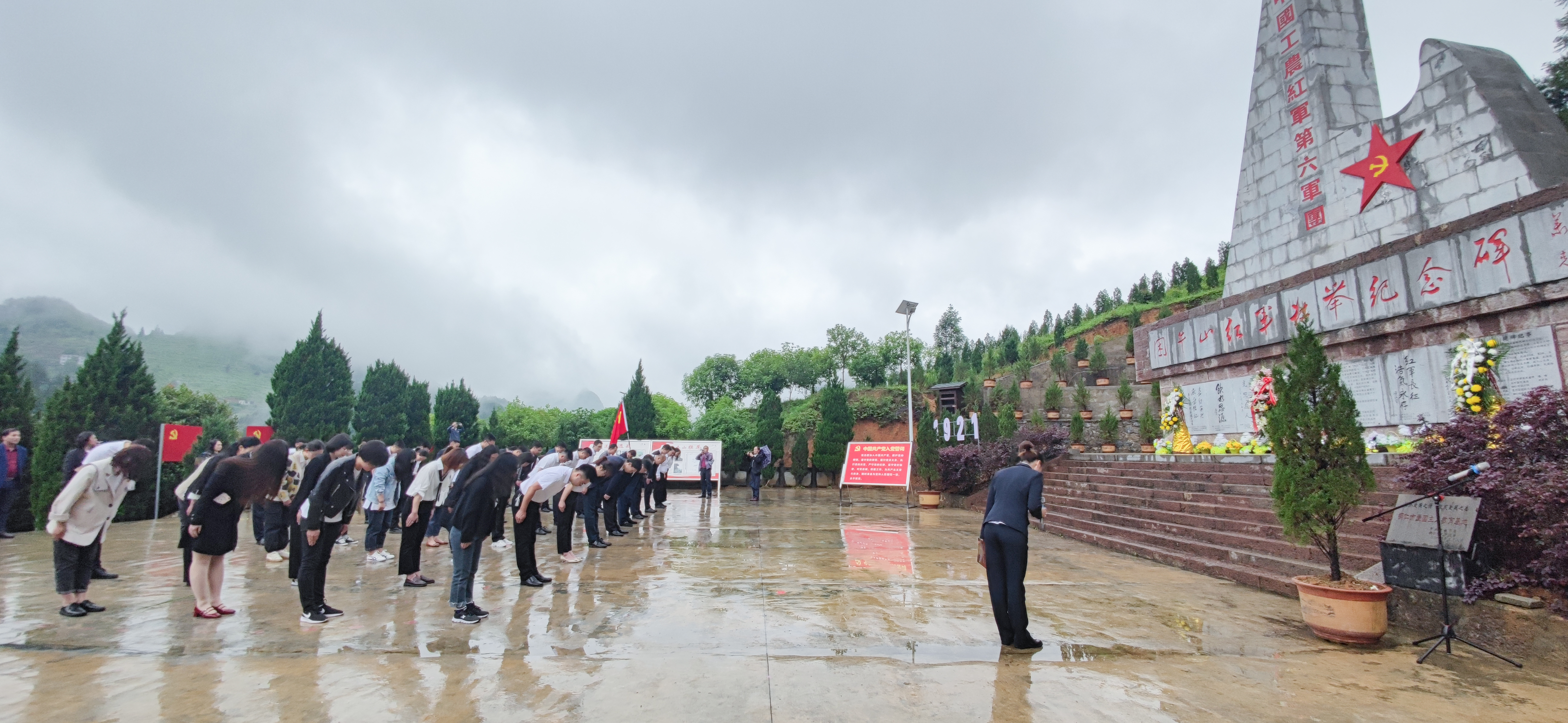 【党史学习教育】瞻仰困牛山战斗遗址 将党史铭记心间(图5)